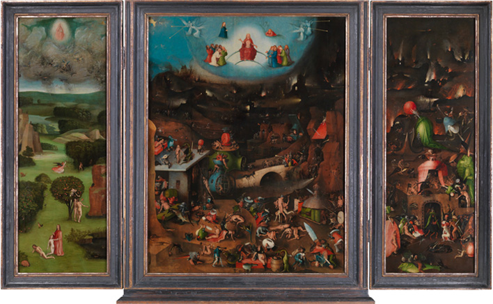 Weltgerichts-Tryptichon von Hieronymus Bosch
